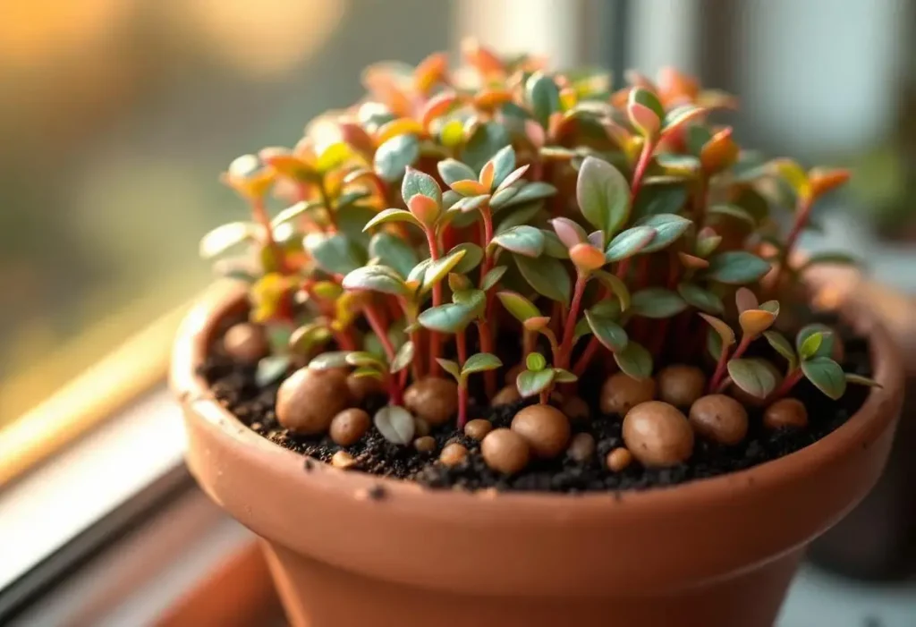 Ce fruit des fêtes devient une mini forêt rose en un mois si vous faites germer ses noyaux après le dessert