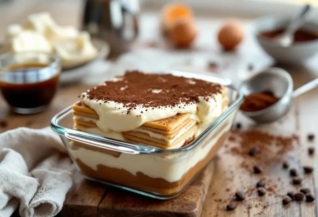 Il remplace le mascarpone par cet ingrédient : son tiramisu maison affiche presque deux fois moins de calories